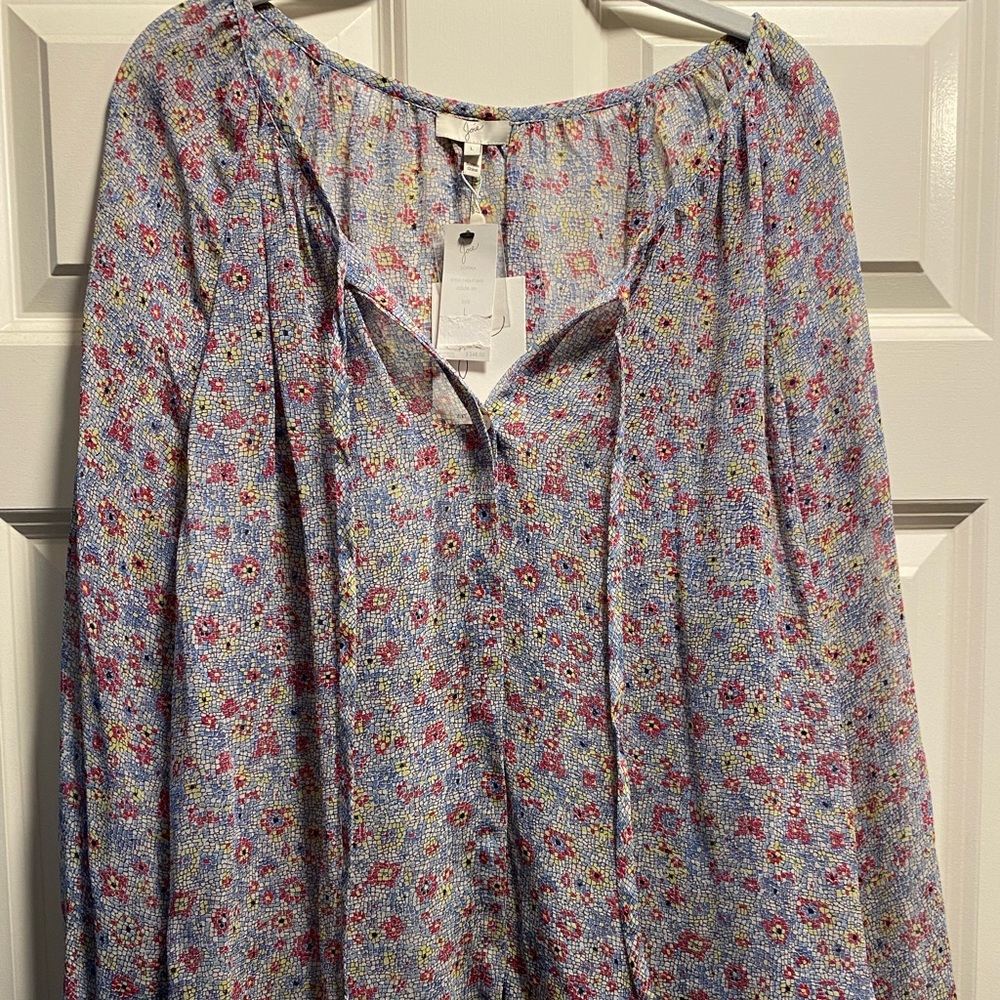 Joie 100% Silk Blouse NWT